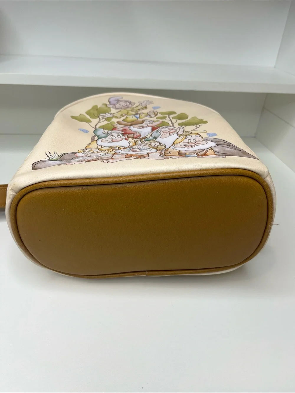 Disney Loungefly  mini Backpack with Seven Dwarfs Illustration